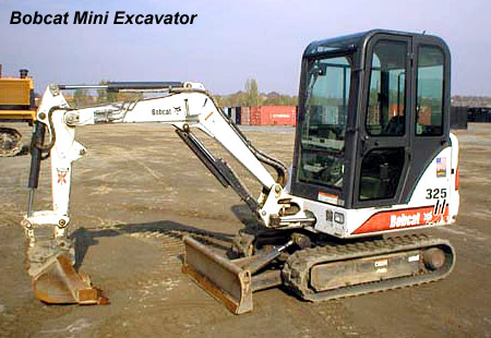 Bobcat mini-excavators