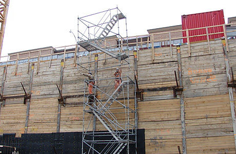 Scaffold staircase